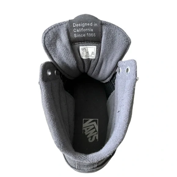 Men’s Vans Old Skool hi top canvas skate sneakers Sz 10 # 500714 - Picture 4 of 6